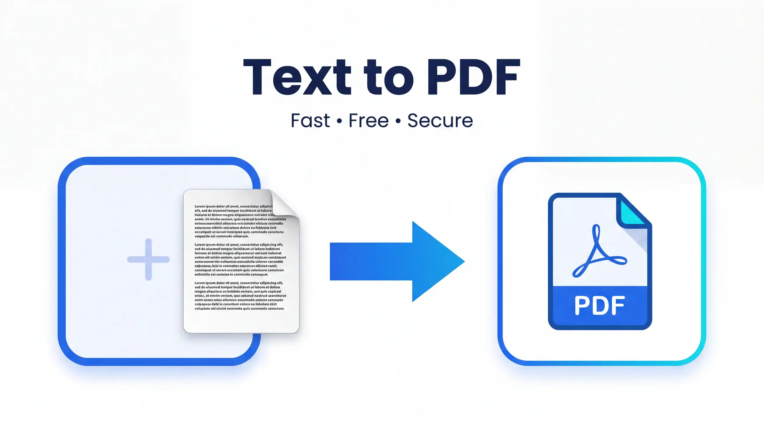 Text to PDF